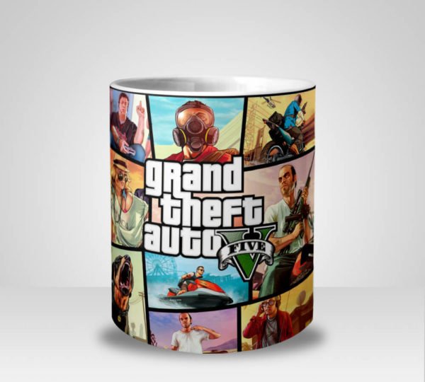 Caneca GTA5 (Mod.1) - Grand Theft Auto V