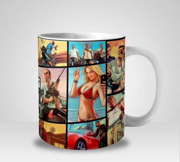 Caneca GTA5 (Mod.1) - Grand Theft Auto V