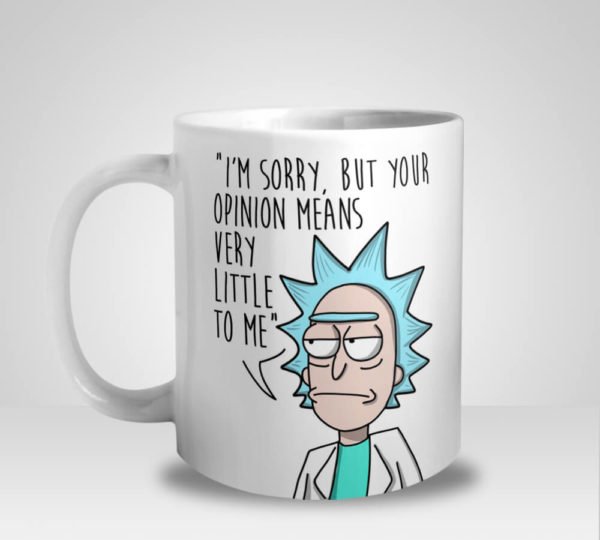 Caneca Rick and Morty i'm Sorry