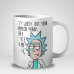 Caneca Rick and Morty i'm Sorry