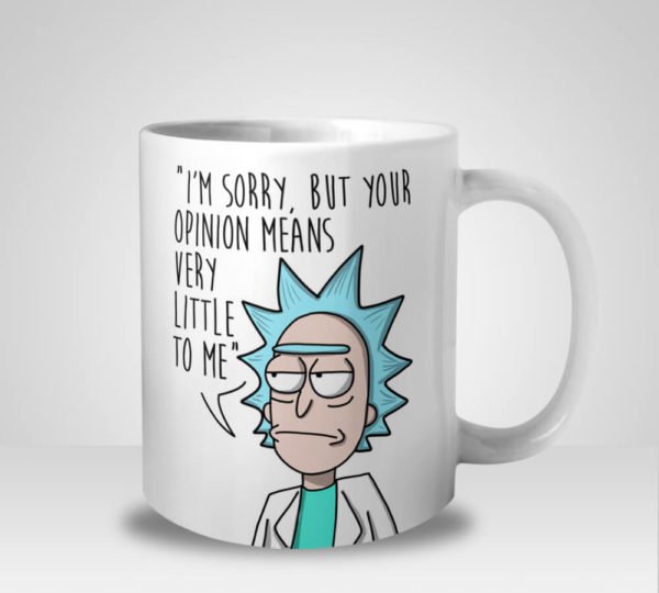 Caneca Rick and Morty i'm Sorry