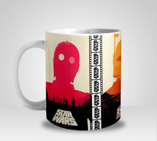 Caneca Star Wars Trilogia