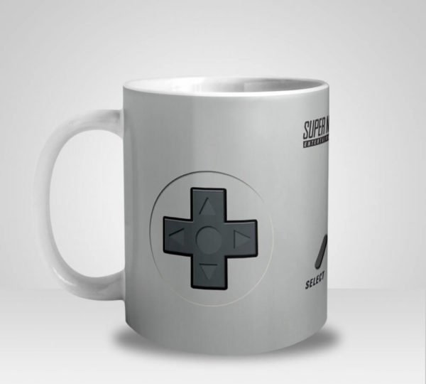 Caneca Personalizada Controle Super Nintendo