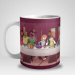 Caneca Rick and Morty Última Ceia