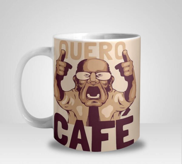 Caneca Quero Café Meme